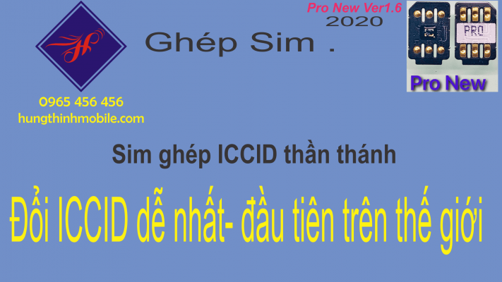 sim ghép ICCID thần thánh dễ làm nhất