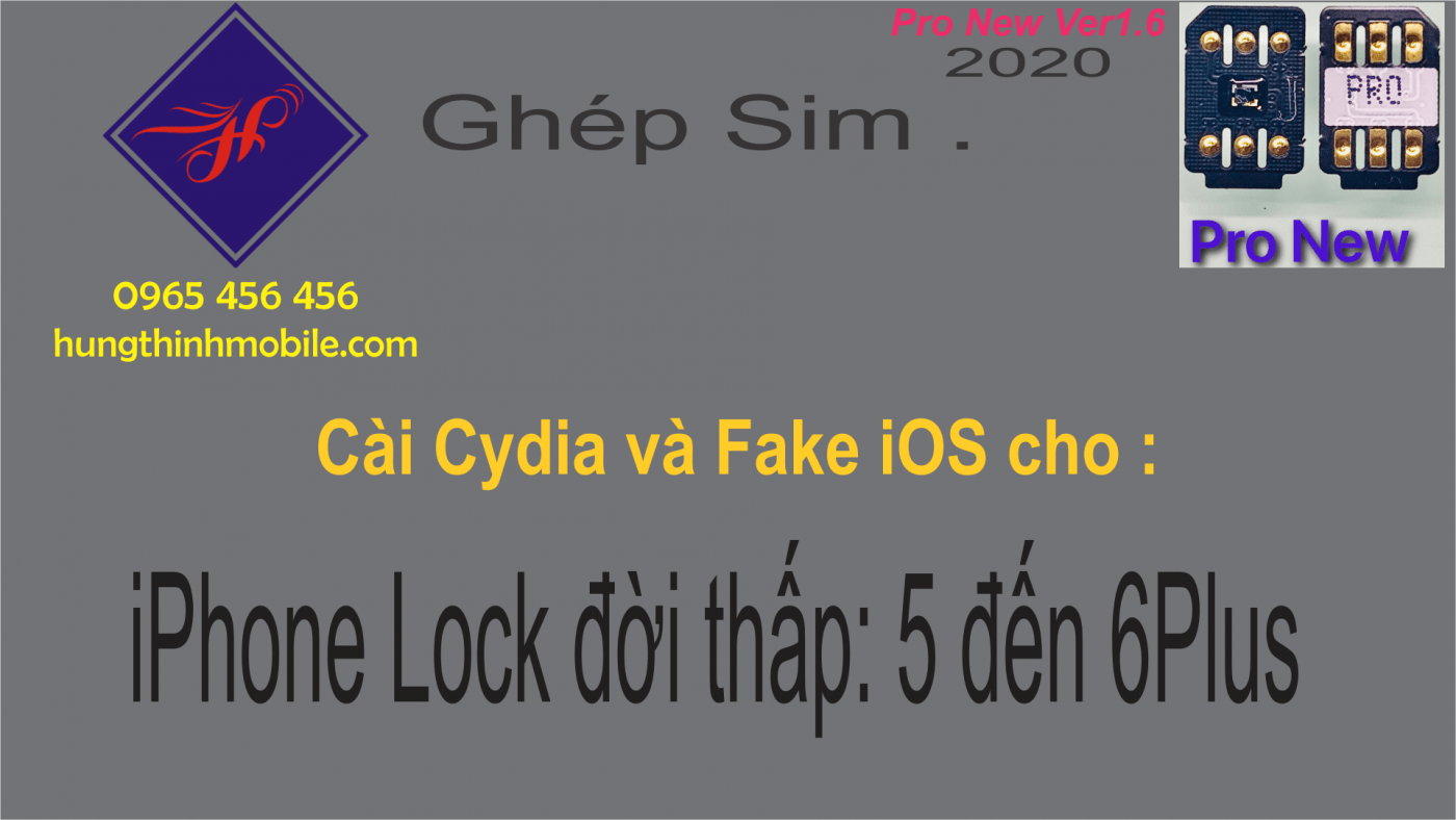 Cài Cydia Fake iOS Active ICCID