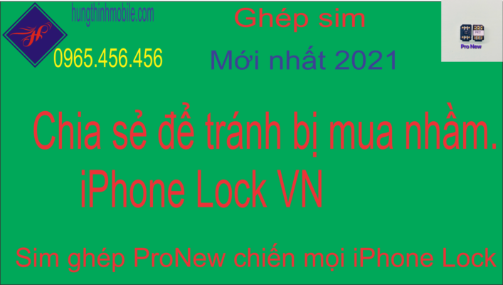 Chia sẻ iPhone Lock sửa số máy thành VN dễ bị thuốc