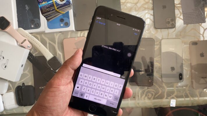 Fake quốc tế Ok iPhone 7Plus Lock Tracfone bằng sim ghép ProNew 1.7