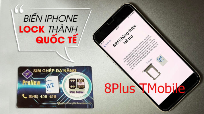 Kích hoạt iPhone 8Plus Lock TmoBIle iOS 15.1