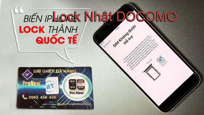 fake iPhone Xs Lock Nhật DOCOMO thành quốc tế