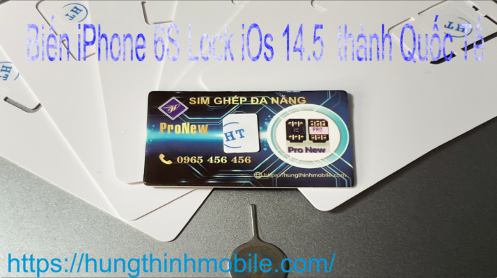Kích hoạt quốc tế ICCID iphone 6S Tracfone iOS 14.5