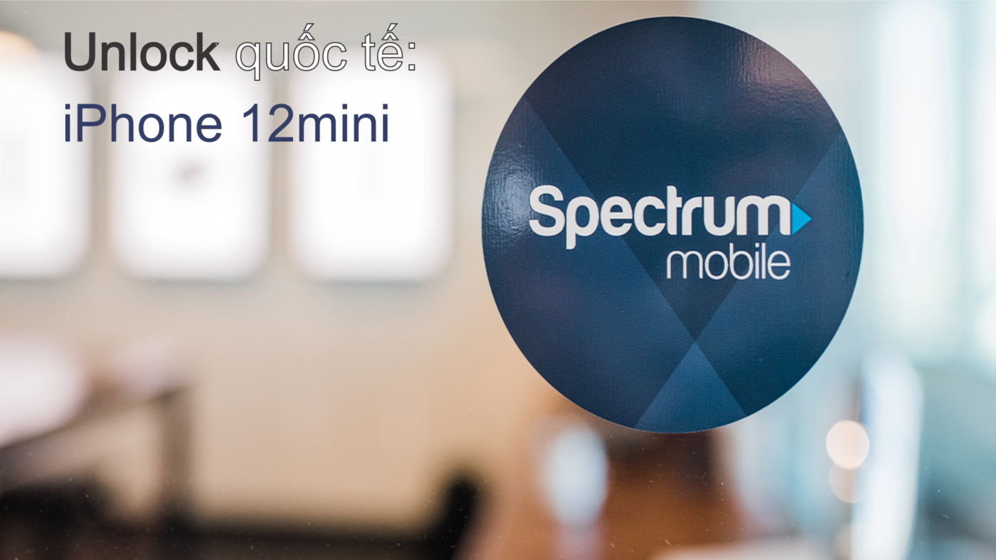 Fake quốc tế quốc tế cho iPhone 12mini Lock Mỹ Us Spectrum iOS 15.0.2