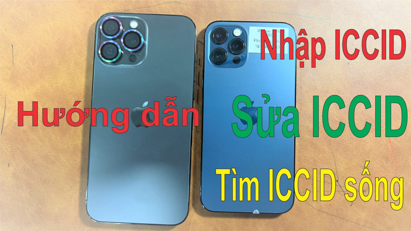 Hướng dẫn cập nhật ICCID và tìm ICCID còn sống, sửa lại khi nhập sai