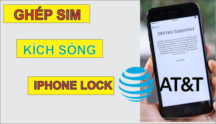 Ghép sim chọn mạng kèm sim ghép ProNew cho iPhone 11 Lock Us ATT IOS 15.4.1