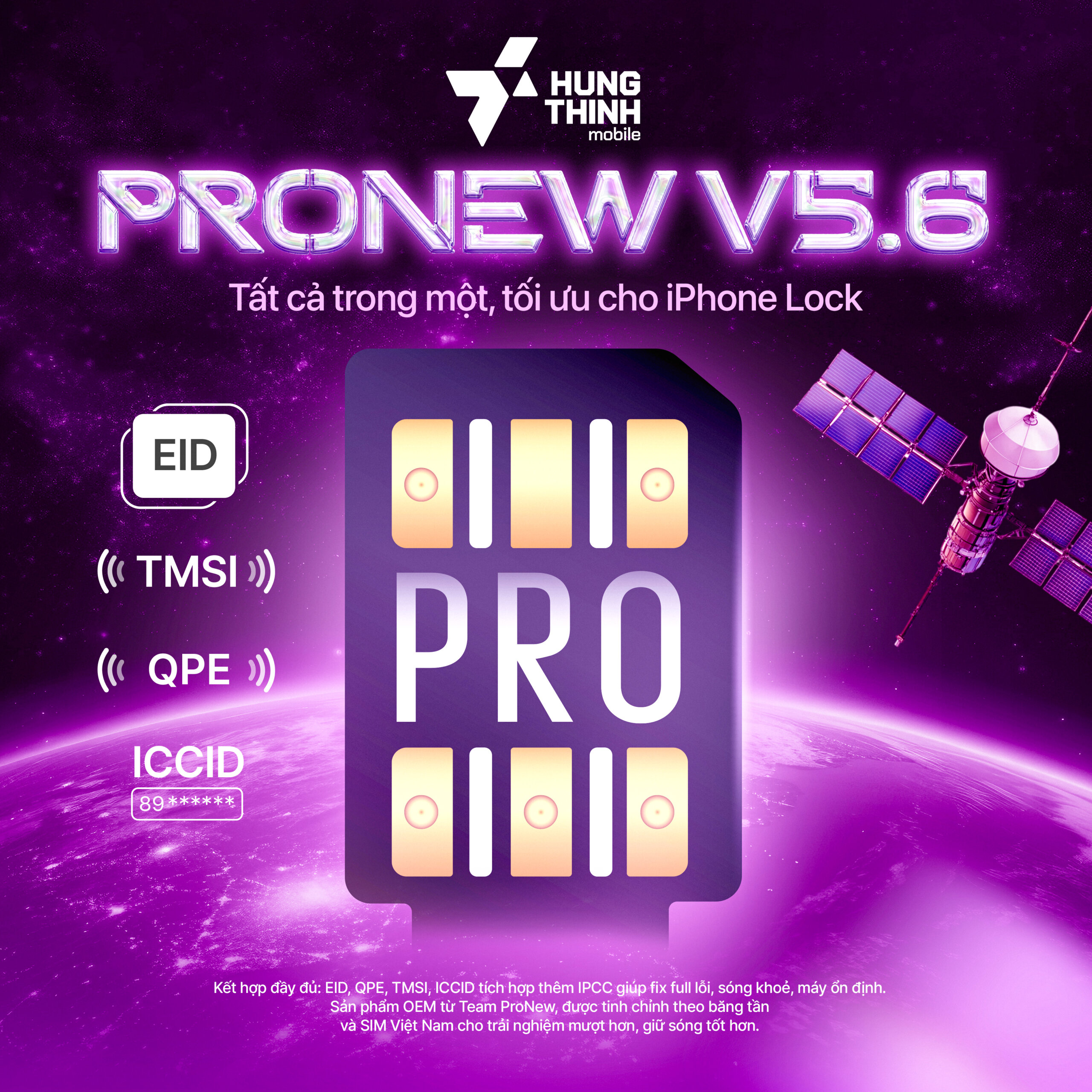 Sim ghép ProNew 5.6 – All in One: Chạm là Lên.