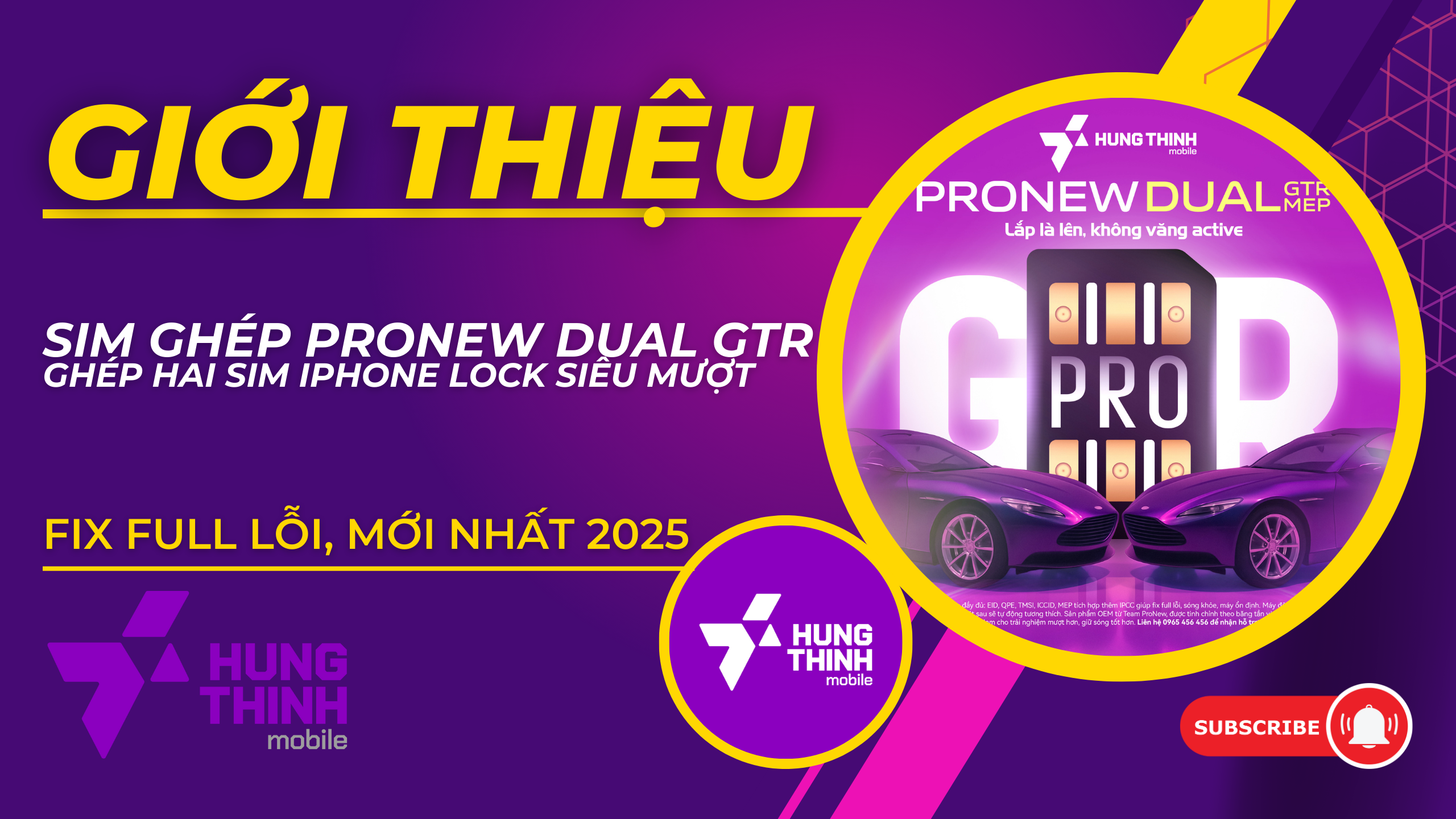 Sim ghép ProNew Dual GTR – Giải pháp 2 SIM cho iPhone Lock, không văng Active, full như quốc tế
