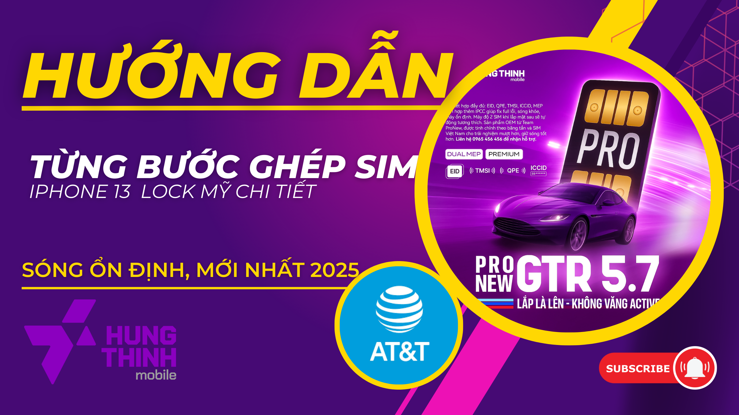 Từng bước ghép sim iPhone 13 Lock AT&T bằng ProNew 5.7 GTR – Chi tiết, dễ làm