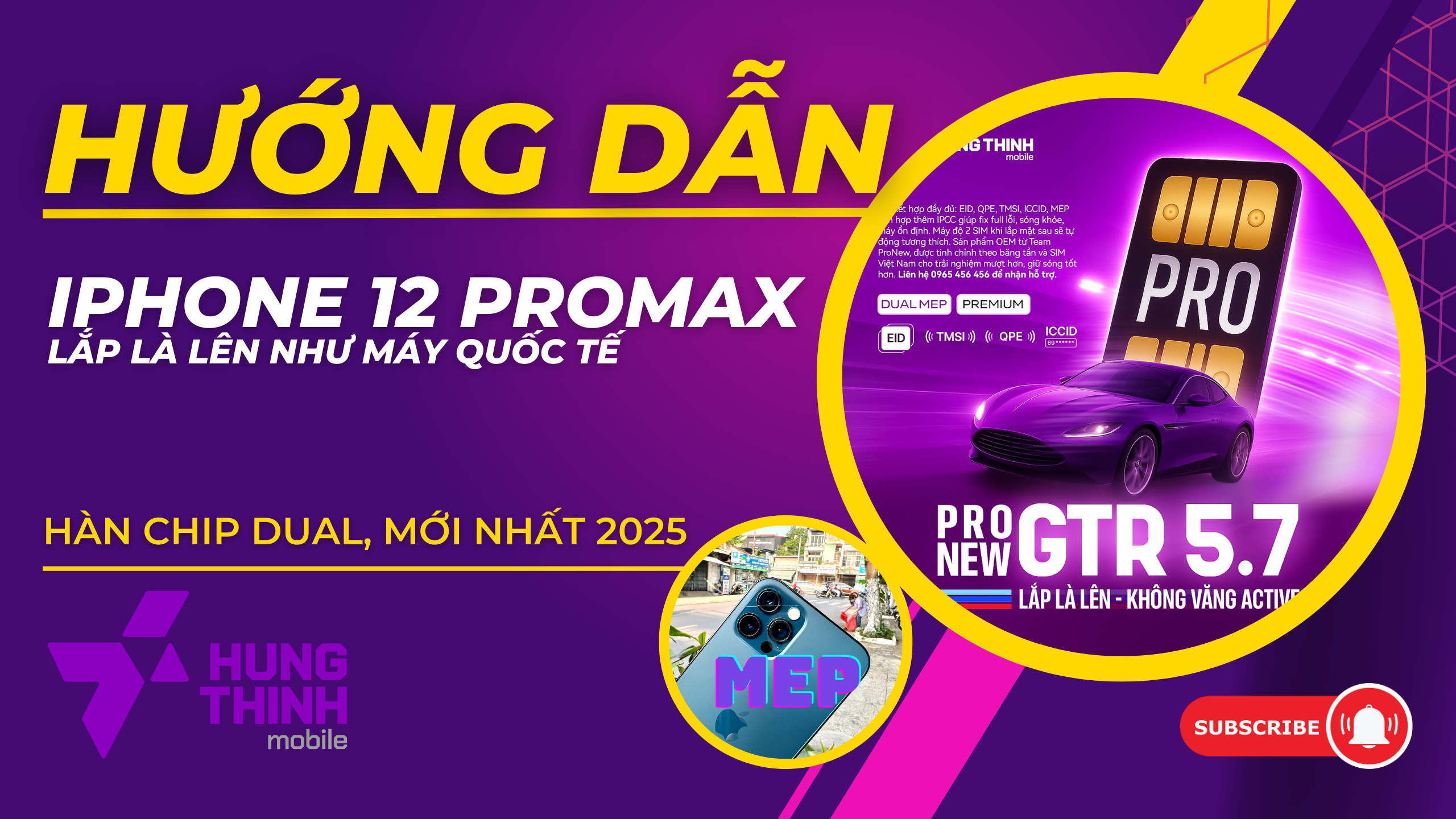 iPhone 12 Pro Max Lock Lắp Sim Là Lên Nhờ ProNew 5.7 GTR