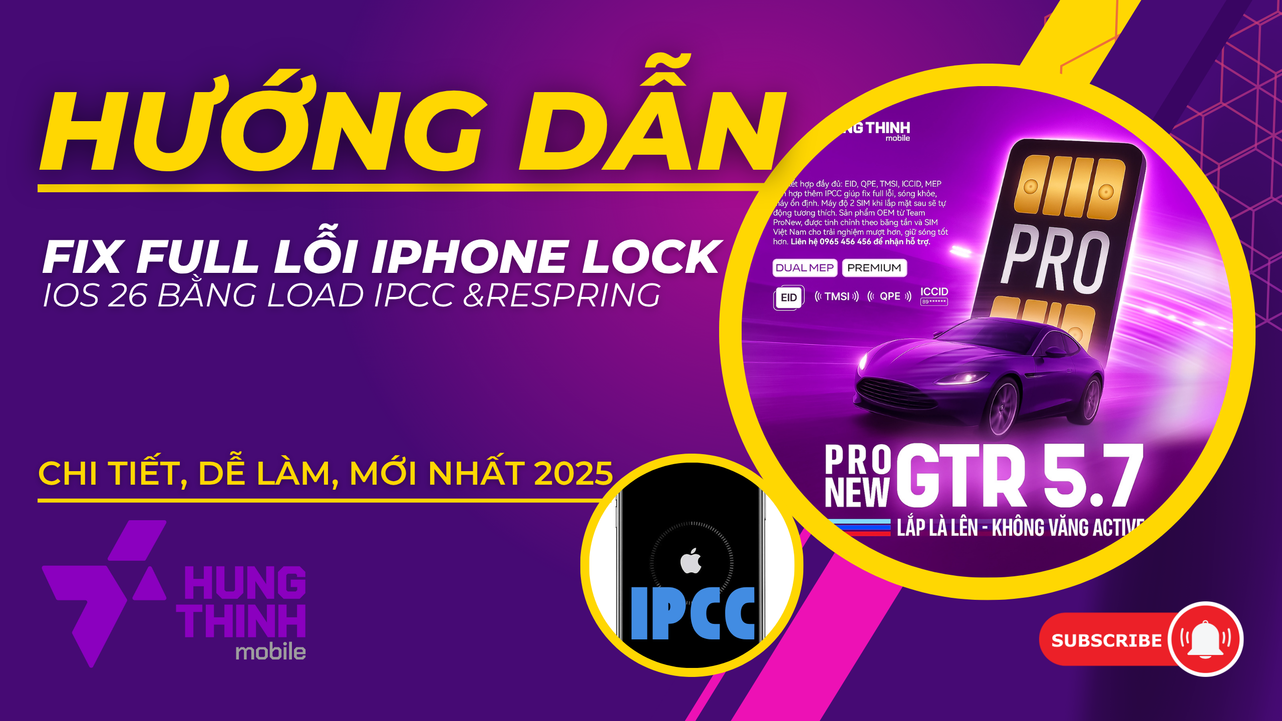 Cách Fix Full Lỗi iPhone Lock iOS 26 bằng Load IPCC và Respring – Chi Tiết, Dễ Làm