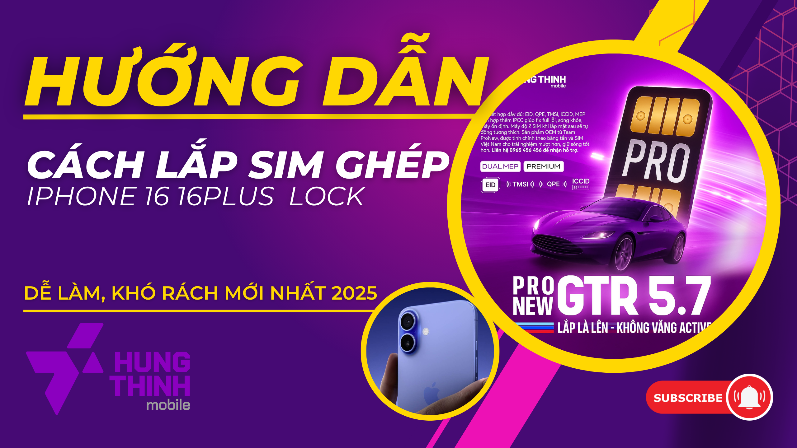 Cách lắp sim ghép iPhone 16 Plus Lock iOS 26.0.1 – Dễ lắp, khó rách, auto sóng mượt như quốc tế