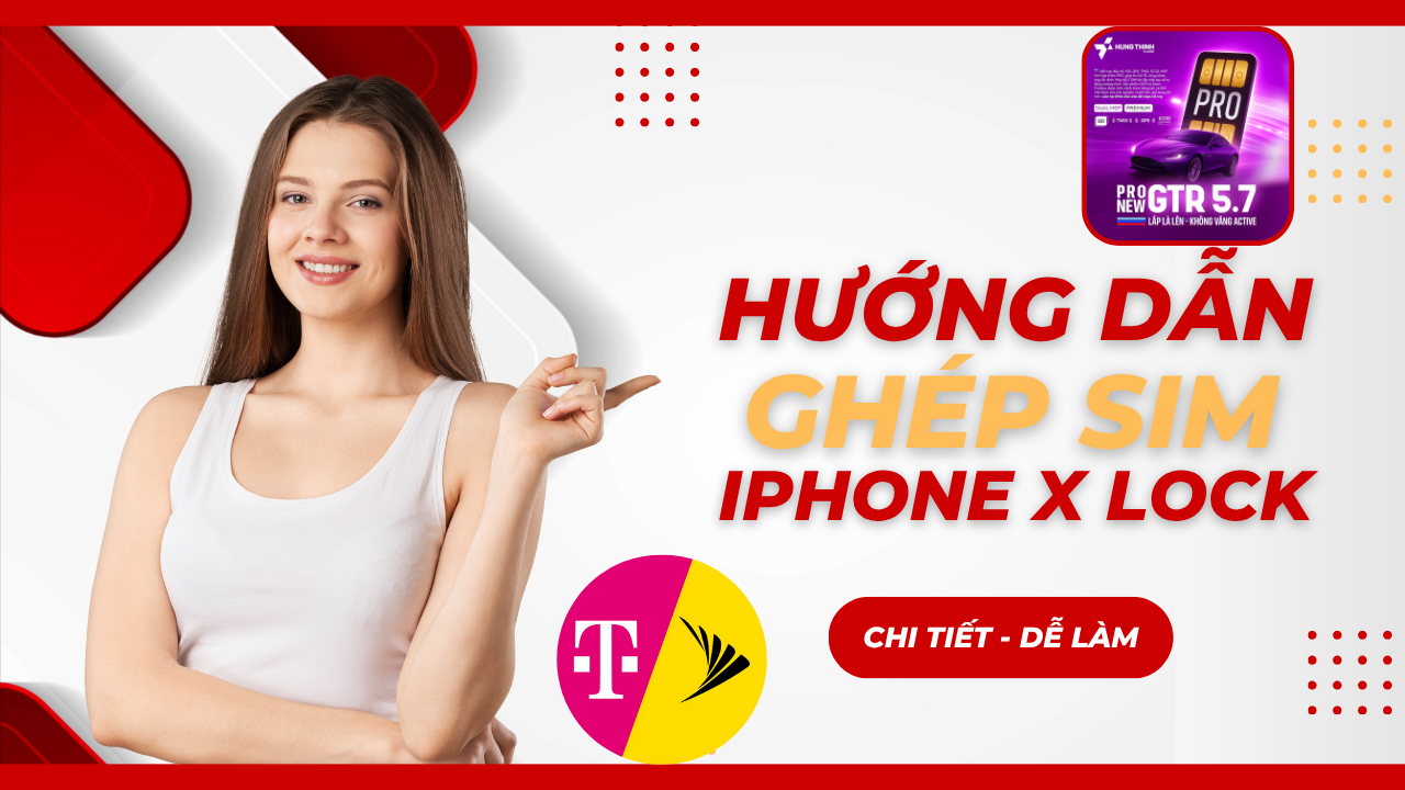 Hướng Dẫn Ghép Sim iPhone X Lock Sprint Bằng ProNew – Siêu Dễ Ai Cũng Làm Được