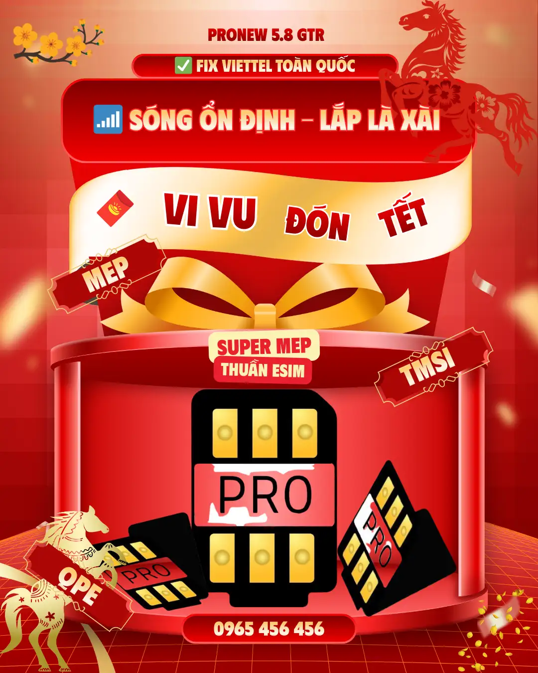 SIM GHÉP ProNew 5.8 GTR All In One – Fix Full Lỗi iPhone Lock, Sóng Ổn Định Như Quốc Tế